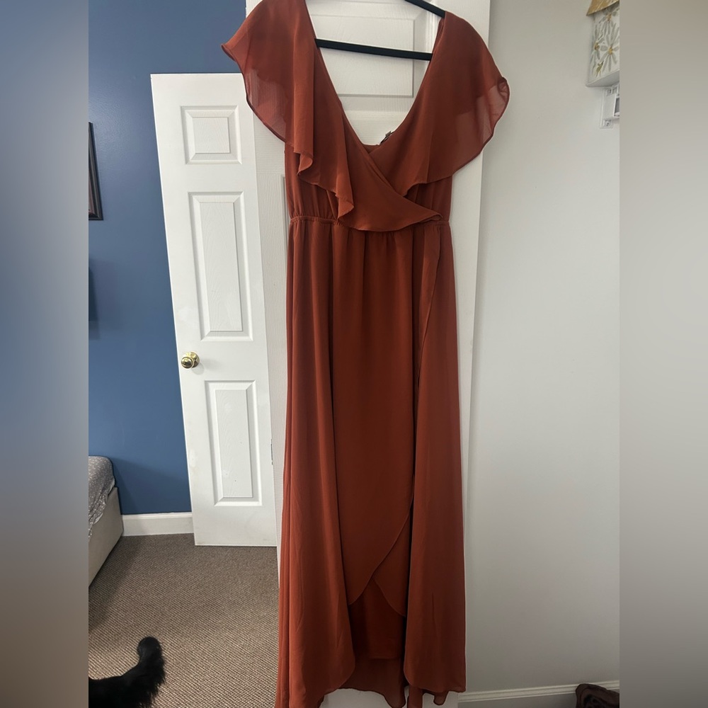 Orange Formal Dress